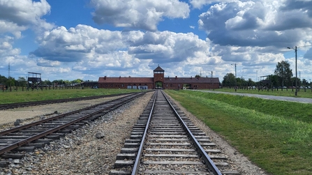 Die sogenannte "Judenrampe"