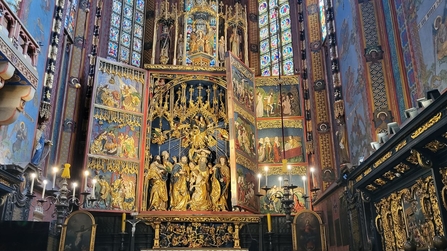Altar in der Marienkirche - Kunstwerk von Veit Stoss