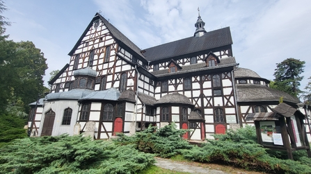 Die Friedenskirche von Schweidnitz...