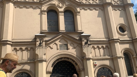 Besuch in zwei der vielen Synagogen: Der Tempel-Synagoge...