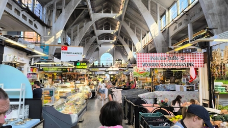 Zwischenstopp in der Markthalle